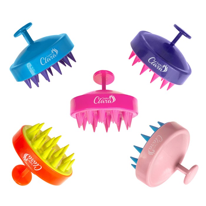 ESCOVA COLOR RX/PK.MASSAG.CAPILAR SANTA CLARA