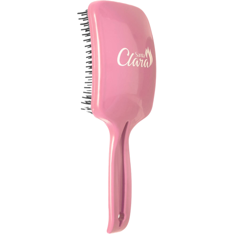 ESCOVA ROSA.B.RAQUETE FLEX ANATOMICA CABELO SANTA CLARA ESCOVA ROSA.B.RAQUETE FLEX ANATOMICA CABELO SANTA CLARA