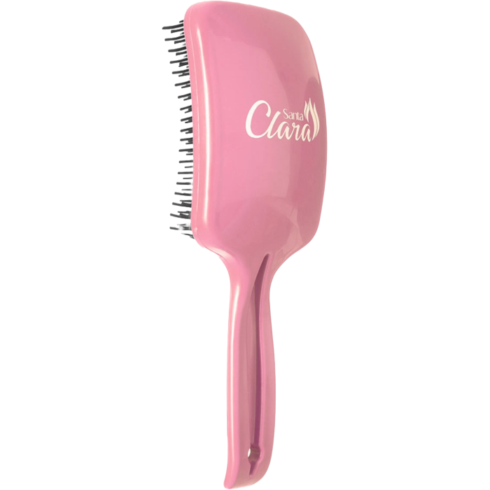 ESCOVA ROSA.B.RAQUETE FLEX ANATOMICA CABELO SANTA CLARA ESCOVA ROSA.B.RAQUETE FLEX ANATOMICA CABELO SANTA CLARA