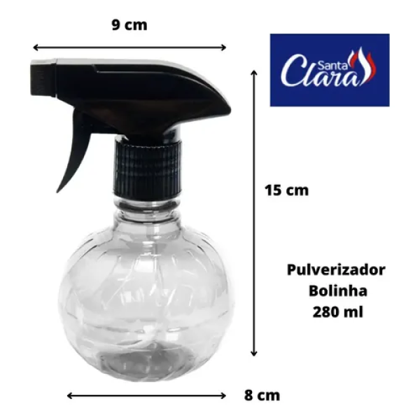 PULVERIZADOR PET TRANSP.280 ML PULVERIZADOR PET TRANSP.280 ML