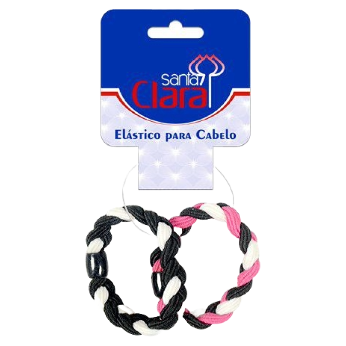 ELASTICO PARA CABELO P/R BAND-180-1 P/CAB.C/2 SANTA CLARA ELASTICO PARA CABELO P/R BAND-180-1 P/CAB.C/2 SANTA CLARA