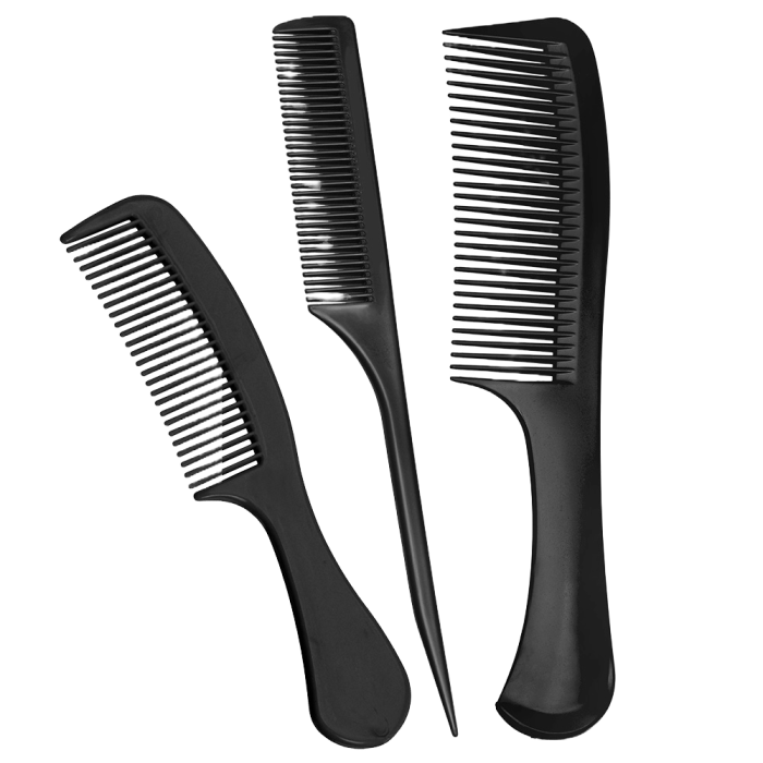 KIT ECONOMICO PENTES PRETO C/3 SANTA CLARA