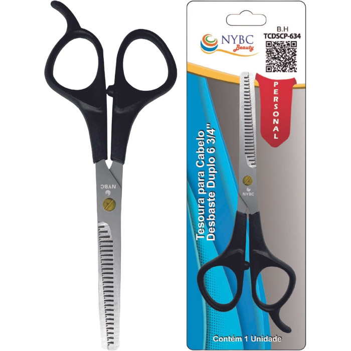 TESOURA PARA CABELO DESBASTE DUPLO 6 3/4 TESOURA PARA CABELO DESBASTE DUPLO 6 3/4