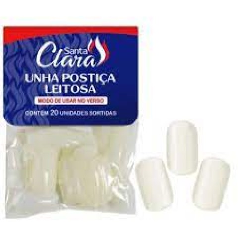 UNHA POSTICA LEITOSA PT.SACO C/24PCTS C /20