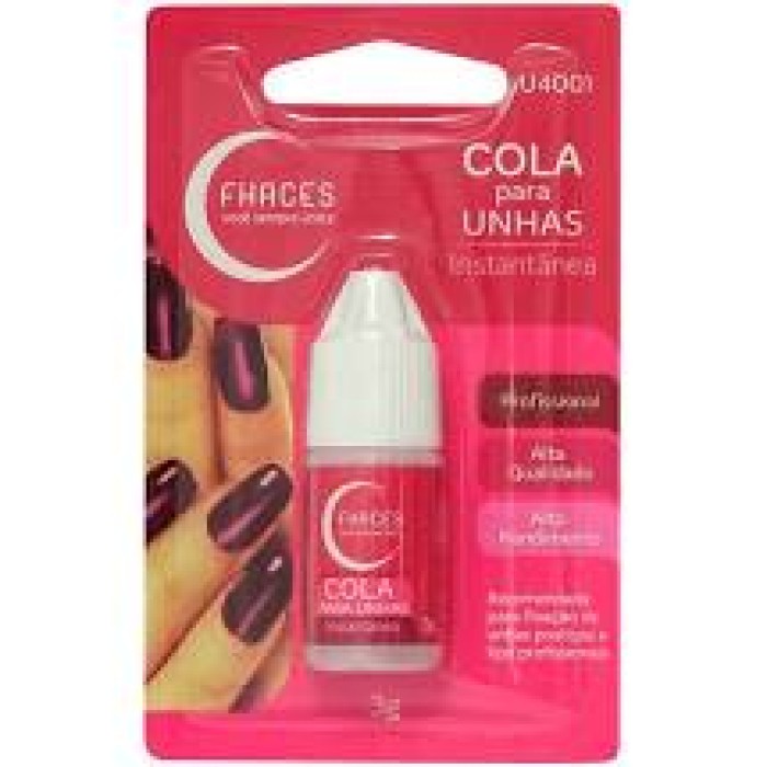 COLA P/ UNHA POSTICA FHACES 3G U4001