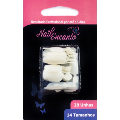 UNHAS NAIL ENCANTO OVAL CARTELA CT401