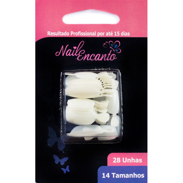 UNHAS NAIL ENCANTO OVAL CARTELA CT401