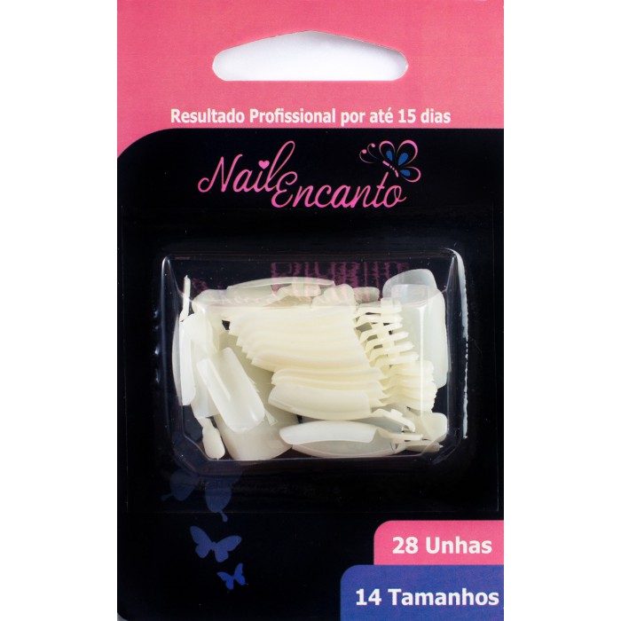 UNHAS NAIL ENCANTO QUAD. CURTA CARTELA CT402