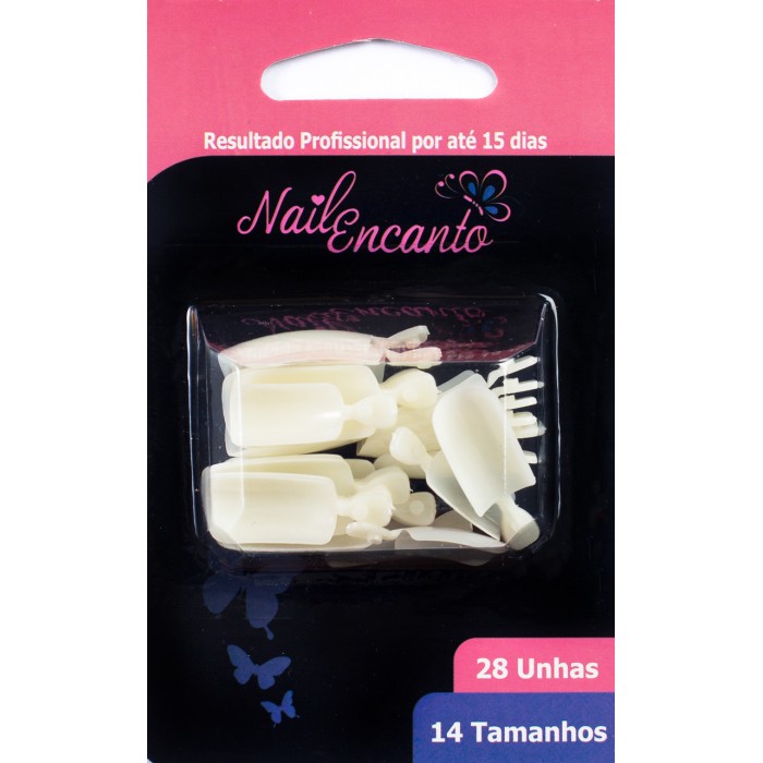 UNHAS NAIL ENCANTO QUAD. MEDIA CARTELA CT403